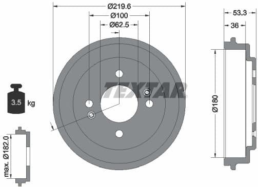 Brake Drum 94044400