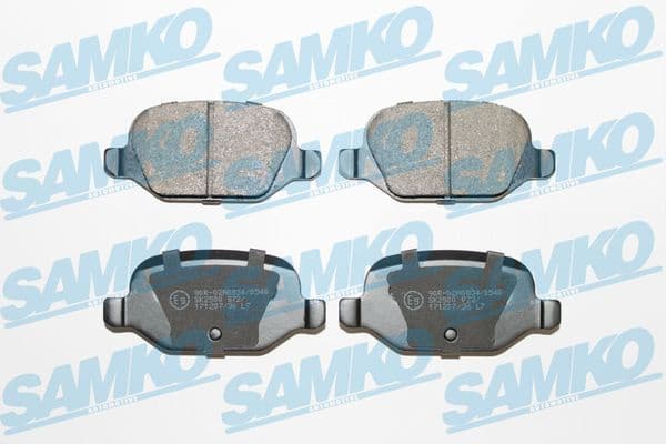 Brake Pad Set, disc brake 5SP872