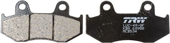 Brake Pad Set, disc brake Organic Allround MCB534 - image 2