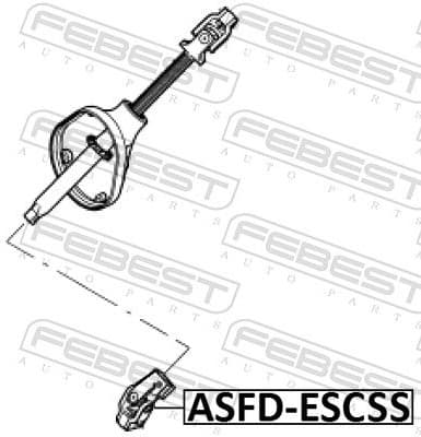 Steering Shaft ASFD-ESCSS - image 2