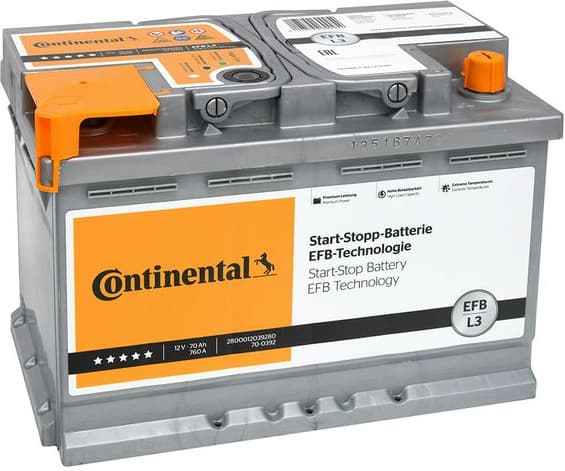 Deep Cycle Battery START-STOP-BATTERY EFB 2800012039280