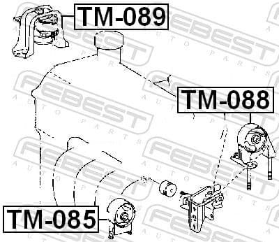 Mounting, engine TM-088 - image 2