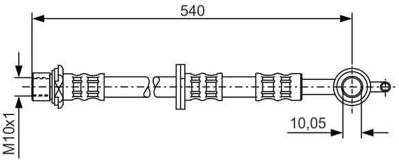 Brake Hose 1 987 476 833