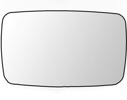 Mirror Glass, exterior mirror LORO 2434G01