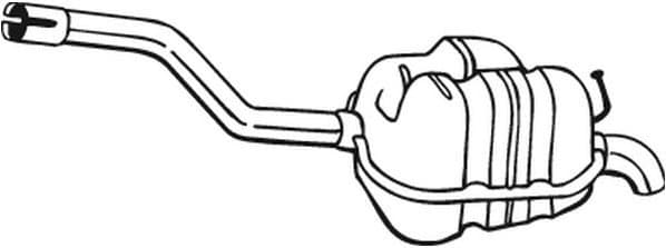 Rear Muffler 233-161