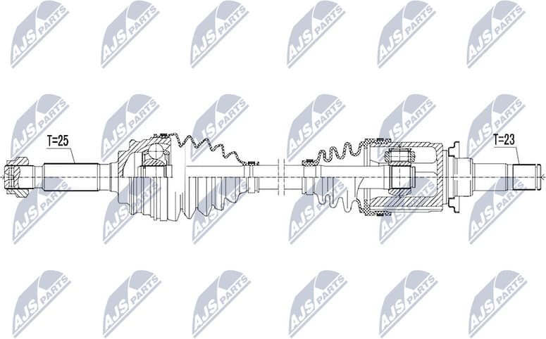Drive Shaft NPW-CH-050