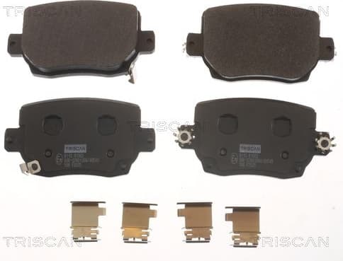 Brake Pad Set, disc brake 8110 81002