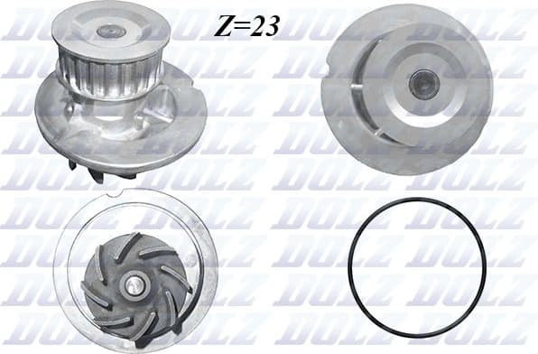 Water Pump, engine cooling O270