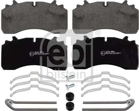 Brake Pad Set, disc brake 16636