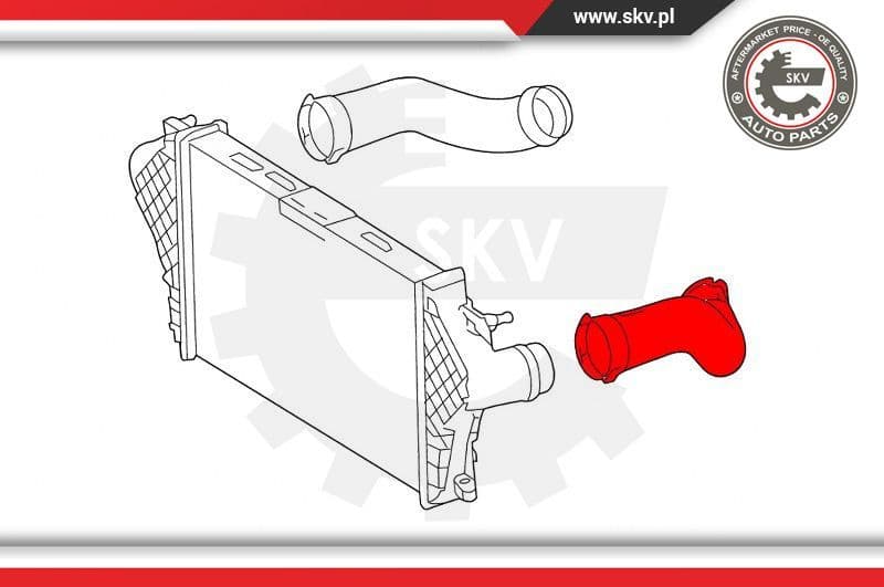 Charge Air Hose 43SKV405 - image 2