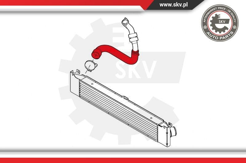 Charge Air Hose 43SKV154 - image 4
