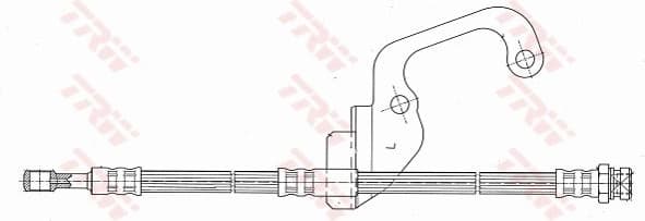 Brake Hose PHD628 - image 3