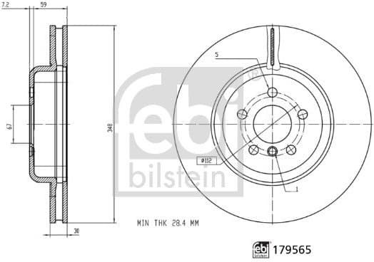 Brake Disc 179565