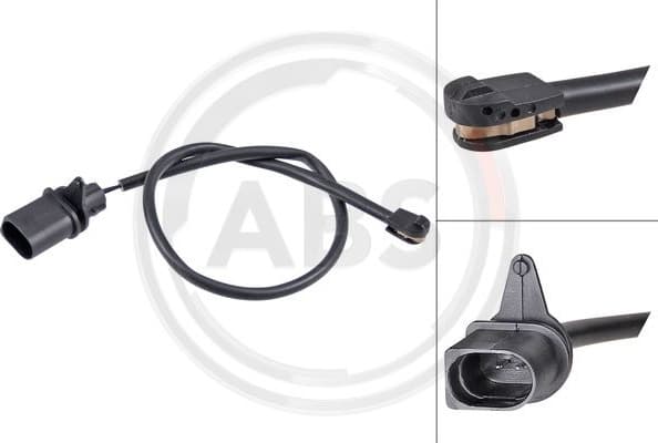 Warning Contact, brake pad wear 39402