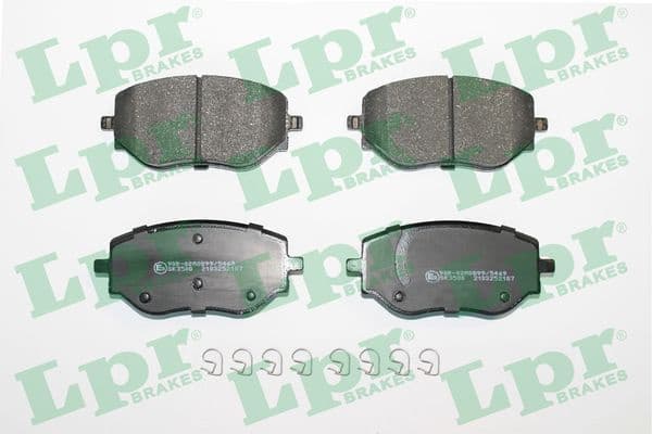 Brake Pad Set, disc brake 05P2187
