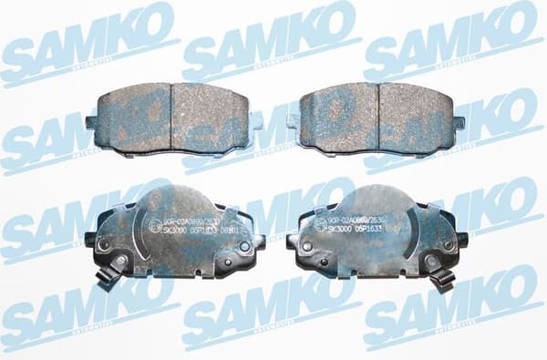 Brake Pad Set, disc brake 5SP1633
