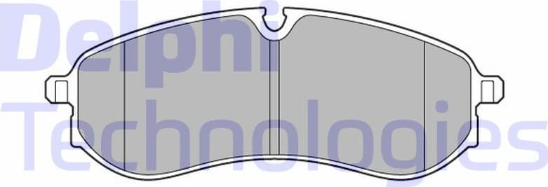 Brake Pad Set, disc brake LP3641