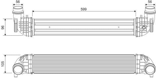 Charge Air Cooler 818690
