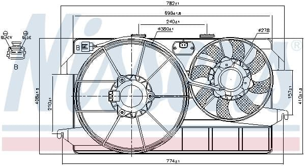 Fan, engine cooling 85264 - image 7