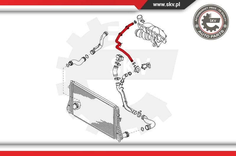 Charge Air Hose 24SKV044 - image 3