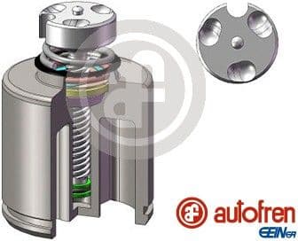 Piston, brake caliper D025627LK