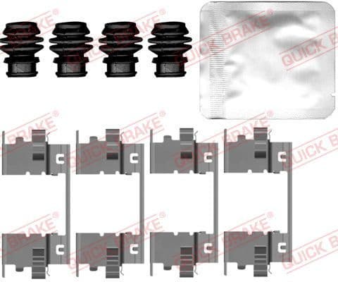 Accessory Kit, disc brake pad 109-0148