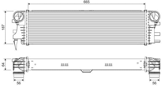 Charge Air Cooler 818311