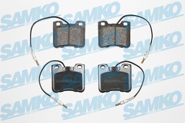 Brake Pad Set, disc brake 5SP444