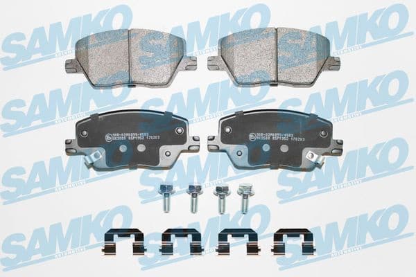 Brake Pad Set, disc brake 5SP1952K