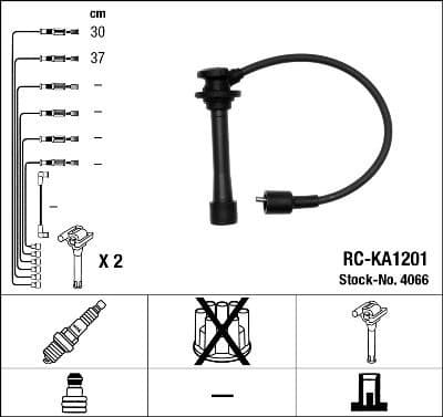 Ignition Cable Kit RC-KA1201