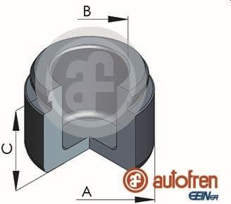 Piston, brake caliper D025442