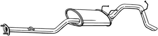 Rear Muffler 284485