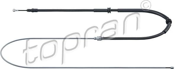 Cable Pull, parking brake 701 504