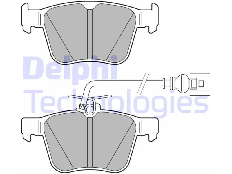Brake Pad Set, disc brake LP3267
