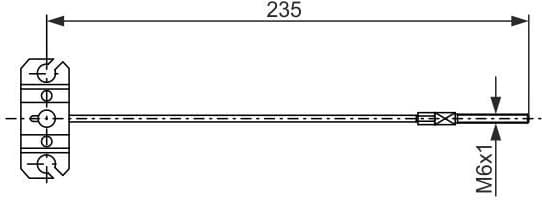 Cable Pull, parking brake 1 987 482 895 - image 5