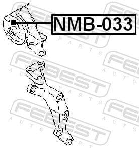 Mounting, engine NMB-033 - image 2