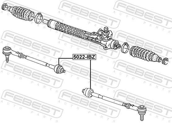 Inner Tie Rod 5022-IBZ