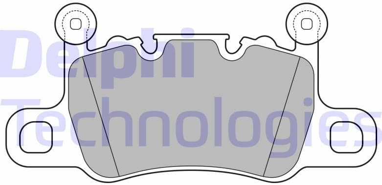 Brake Pad Set, disc brake LP3655