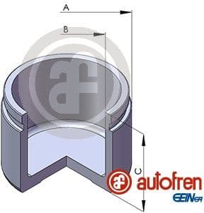 Piston, brake caliper D02541