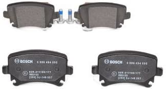 Brake Pad Set, disc brake 0986494595 - image 3
