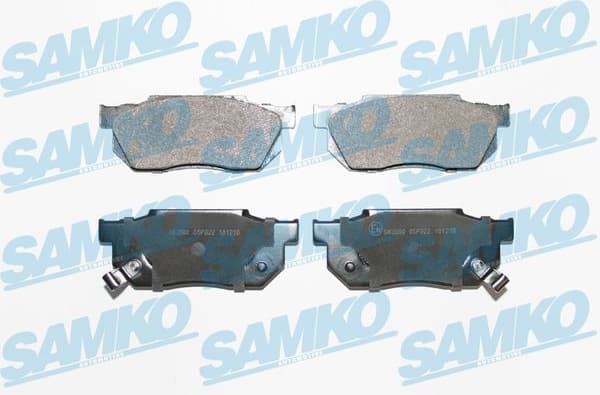 Brake Pad Set, disc brake 5SP322