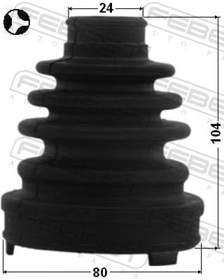 Bellow, drive shaft 0115-ACV30LHT - image 2