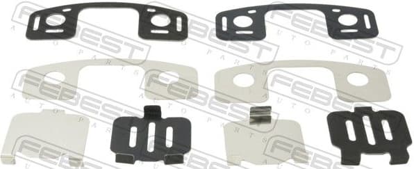 Anti-Squeal Foil, brake pad (back plate) 0403-CS6R