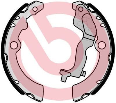 Brake Shoe Set ESSENTIAL LINE S 79 528