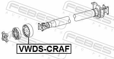 Joint, propshaft VWDS-CRAF - image 2