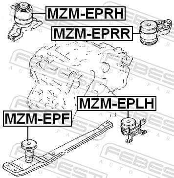 Mounting, engine MZM-EPRR - image 2