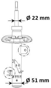 Shock Absorber Excel-G 3338060