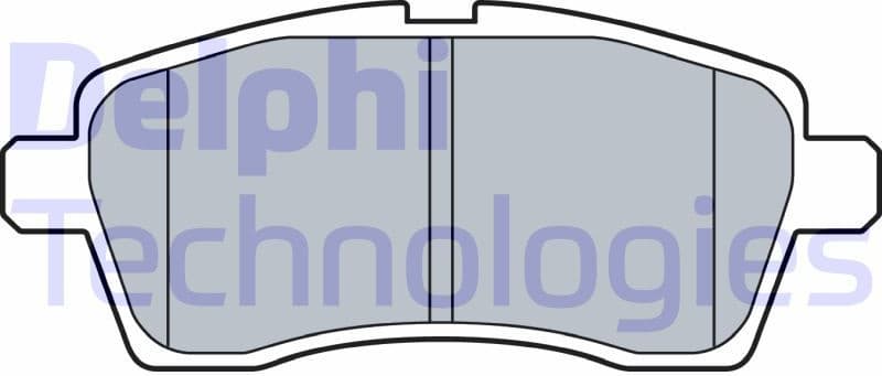 Brake Pad Set, disc brake LP3510