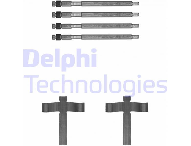 Accessory Kit, disc brake pad LX0707