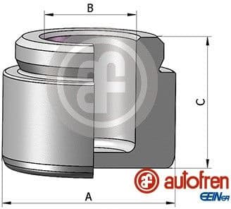 Piston, brake caliper D025753